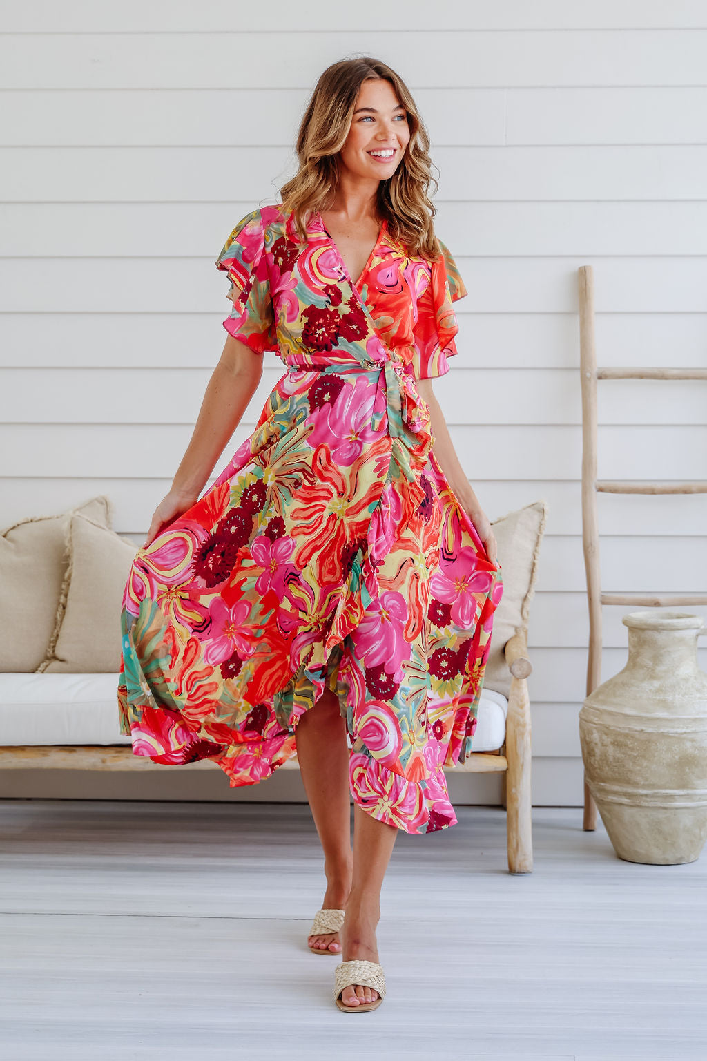 Ava Wrap Dress