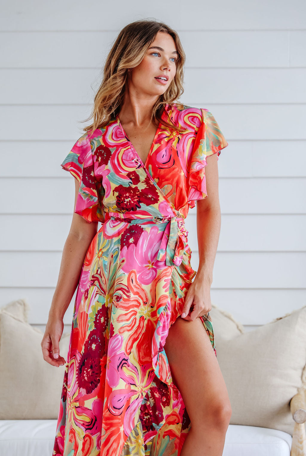 Ava Wrap Dress