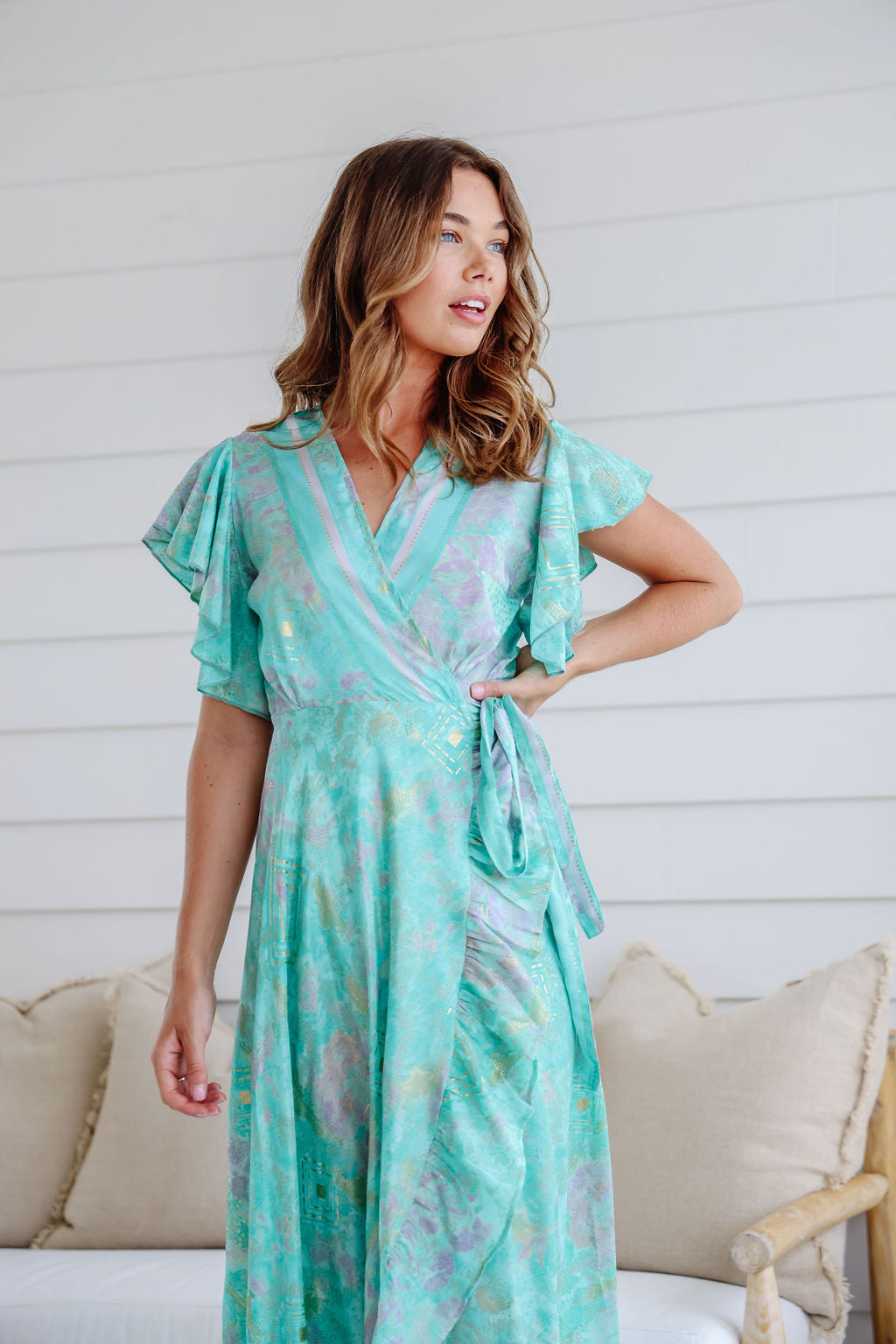 Ava Wrap Dress