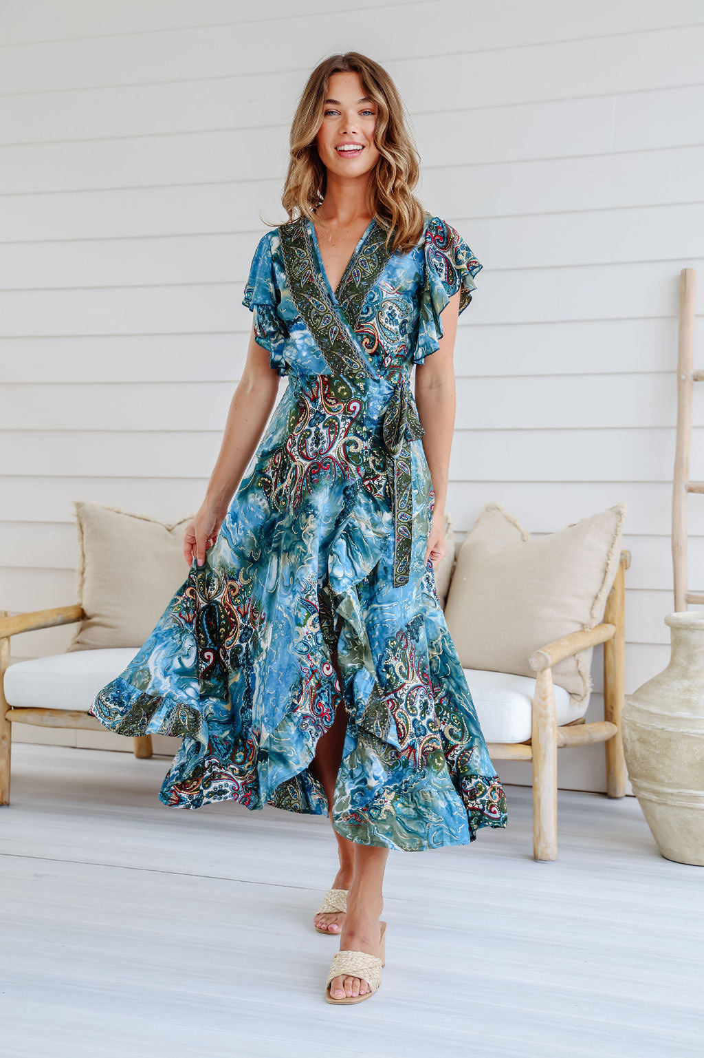 Ava Wrap Dress