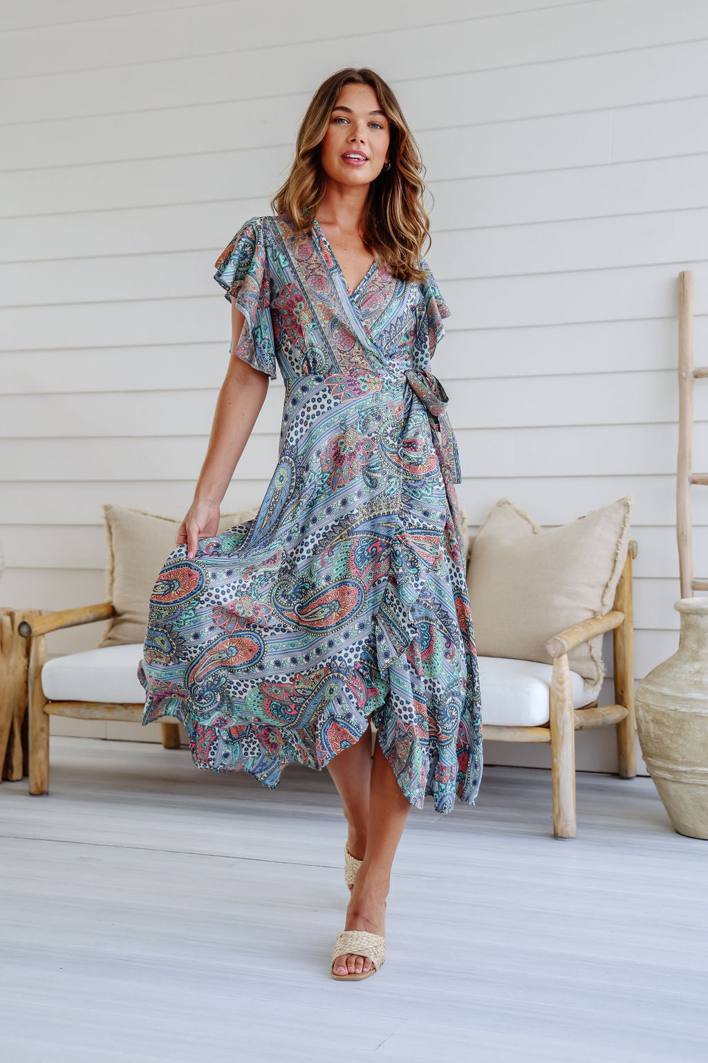 Ava Wrap Dress