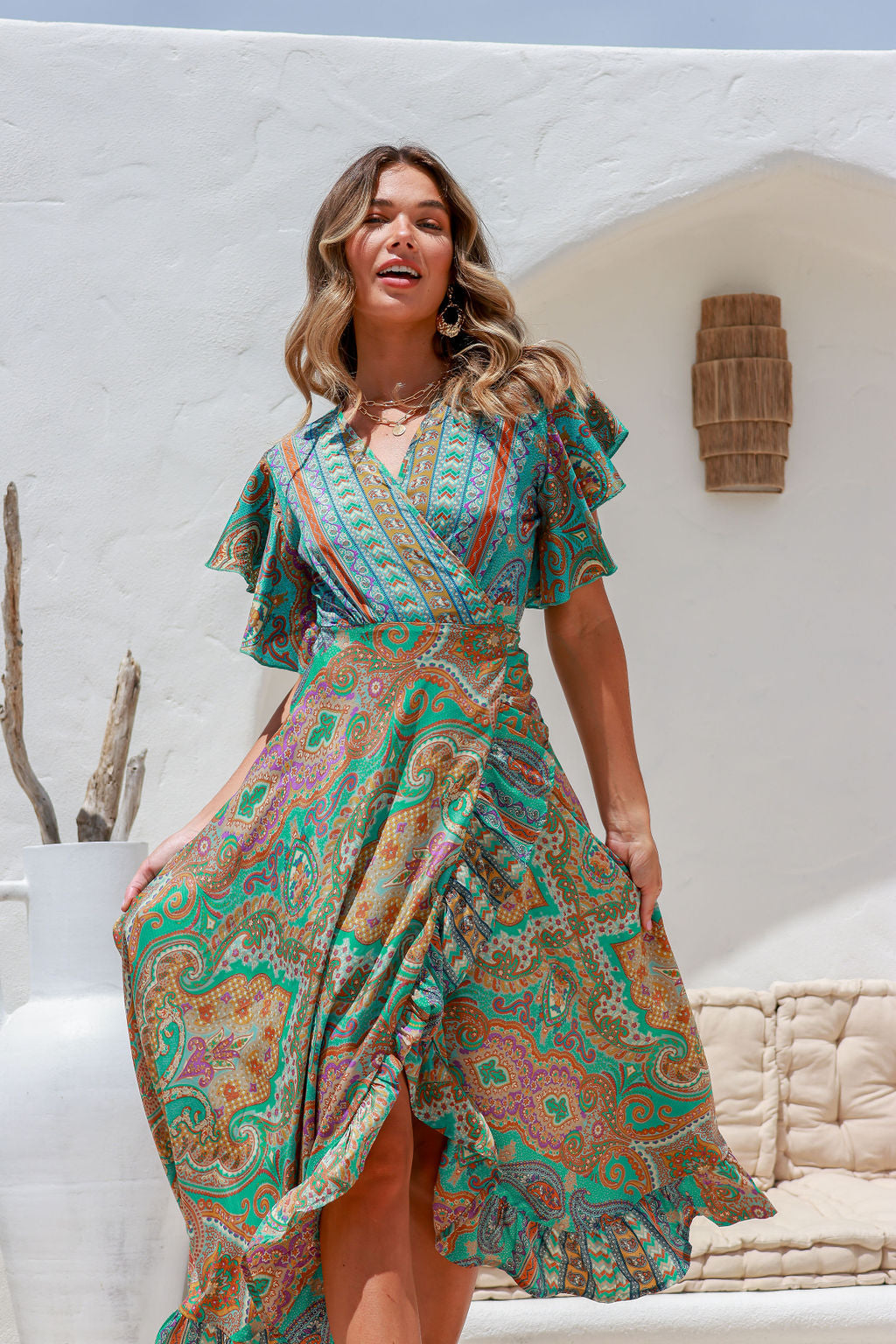 Ava Wrap Dress
