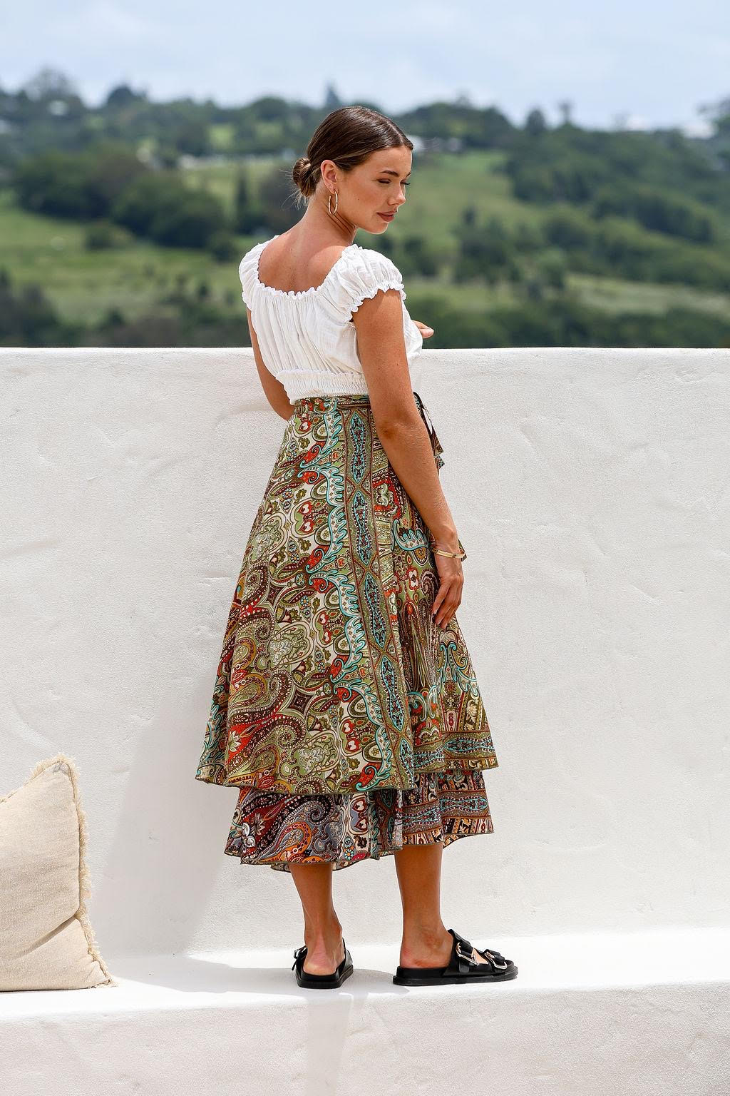Caitlin Wrap Skirt