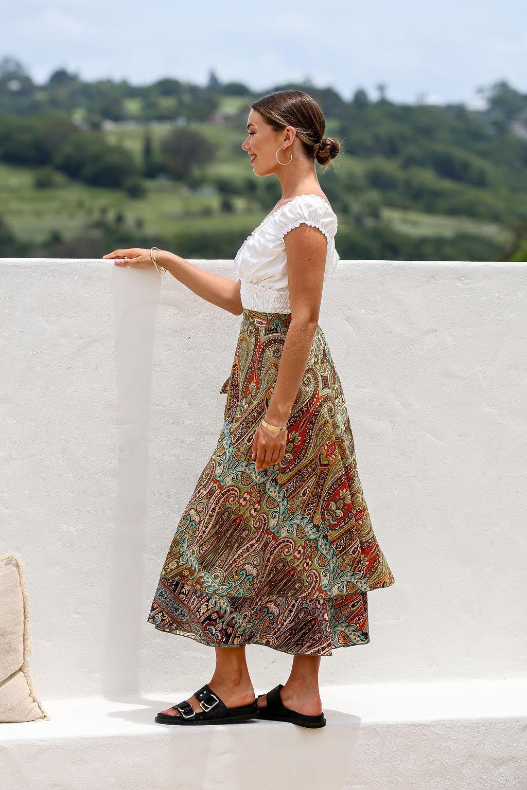Caitlin Wrap Skirt
