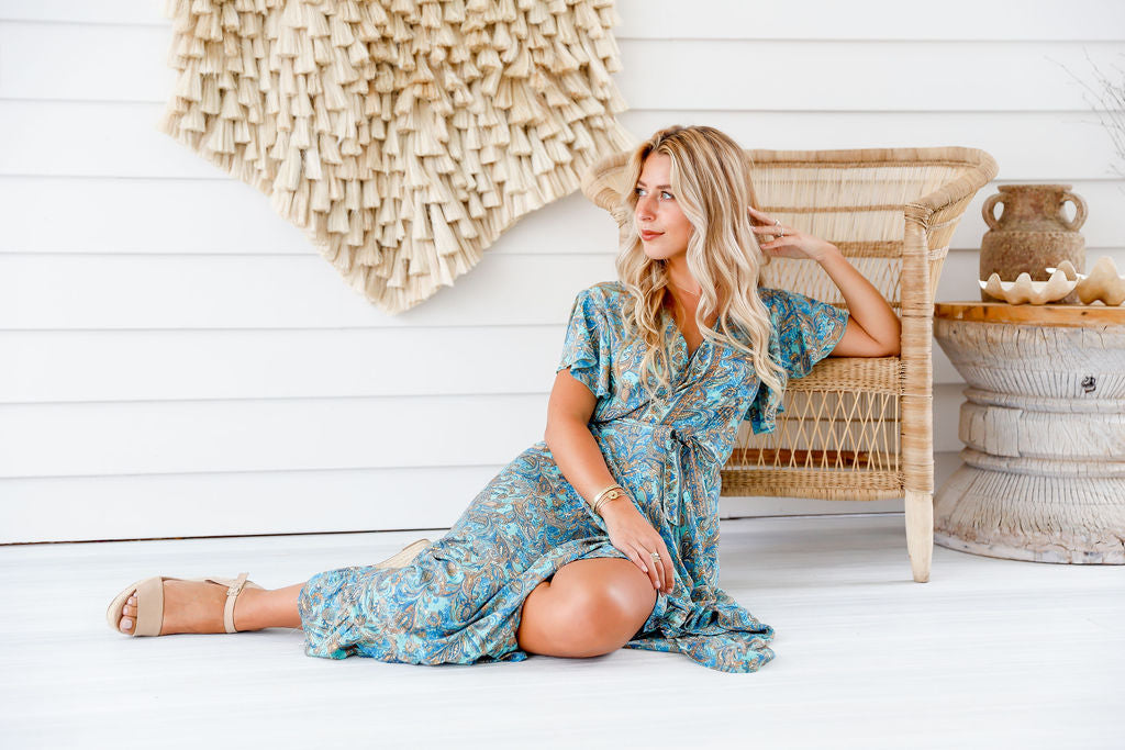 Ava Wrap Dress