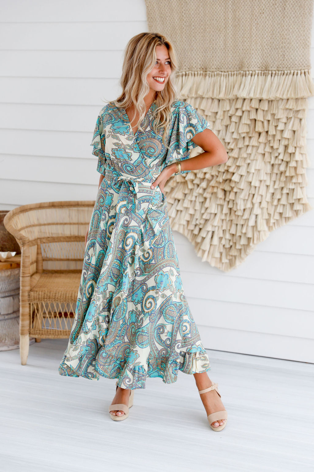 Ava Wrap Dress