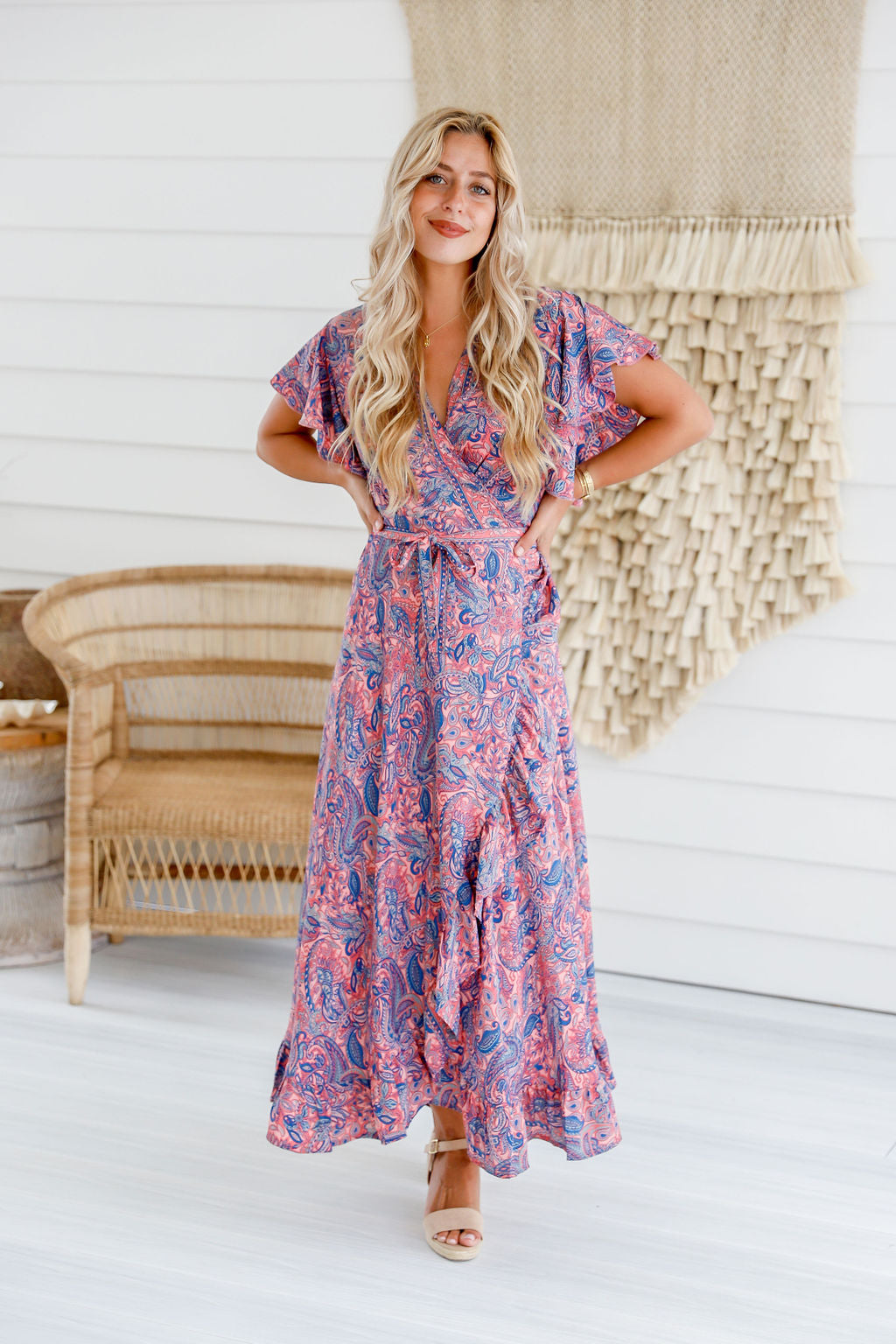 Ava Wrap Dress