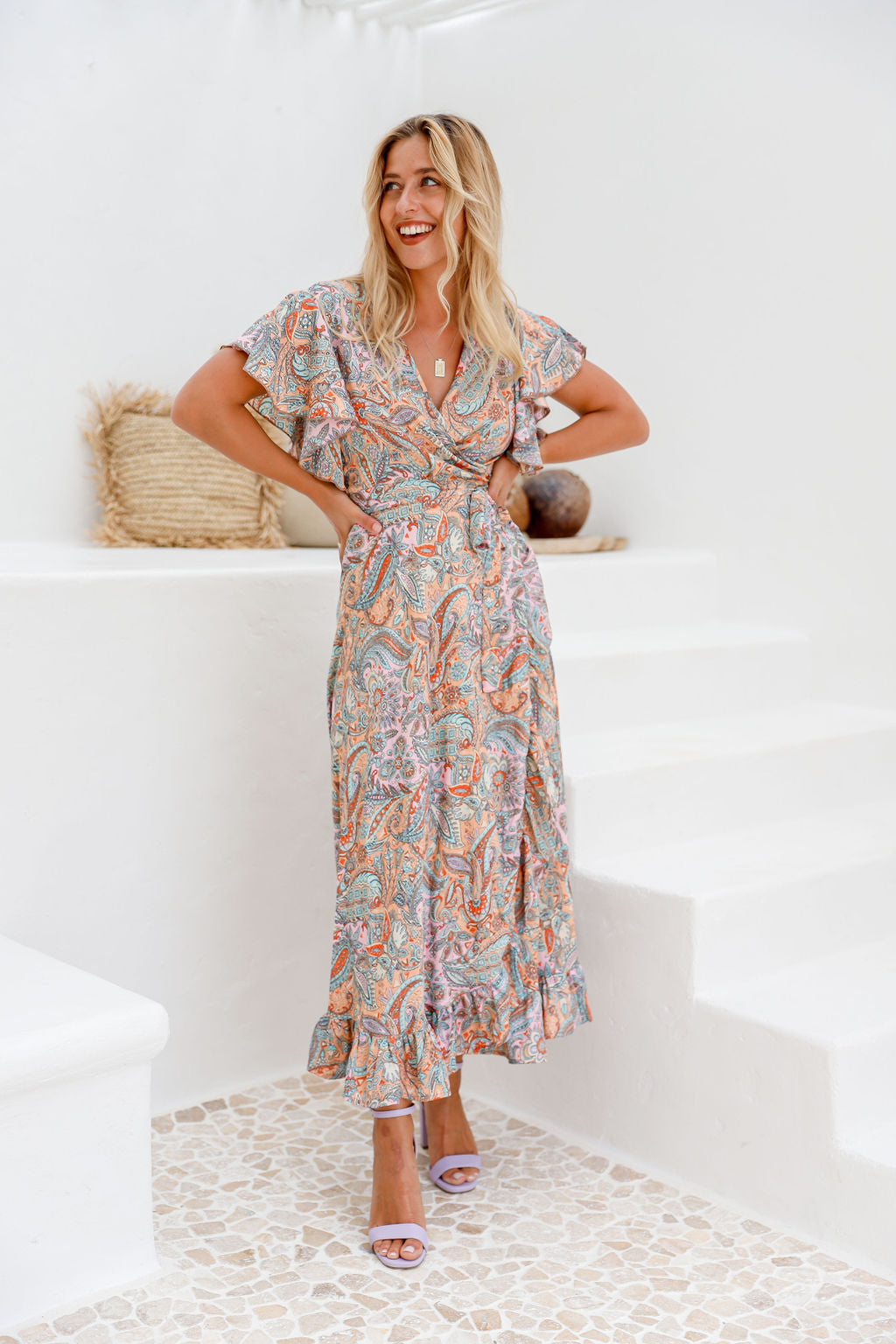 Ava Wrap Dress - 40% Off (Was $89 Now $53.40)